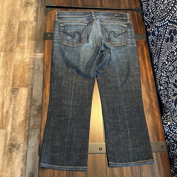 Citizen Of Humanit low waist cropped / capri jeans . Kelly #063 . Size 28 - Picture 7 of 12
